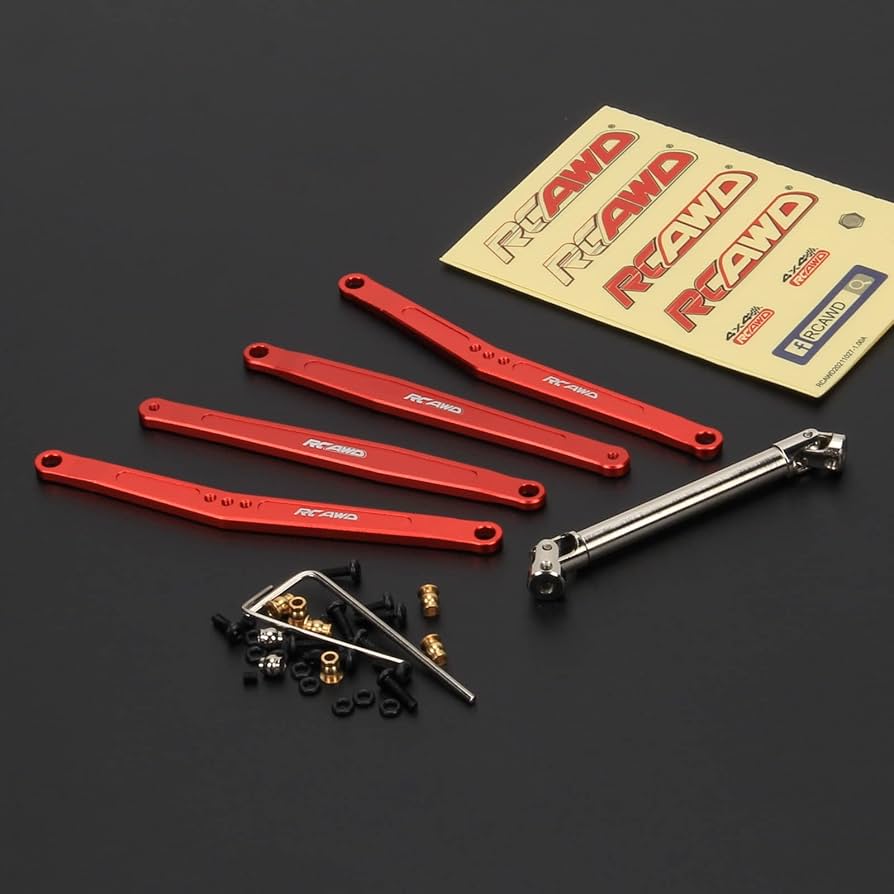 Amazon.com: RCAWD 35mm Extended Upper & Lower Linkage & 70mm CVD